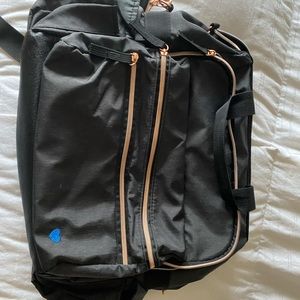 Nurse Work Bag Charcoal/Rose Gold